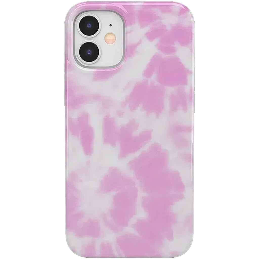 Down for Whatever | Light Pink Tie Dye Case