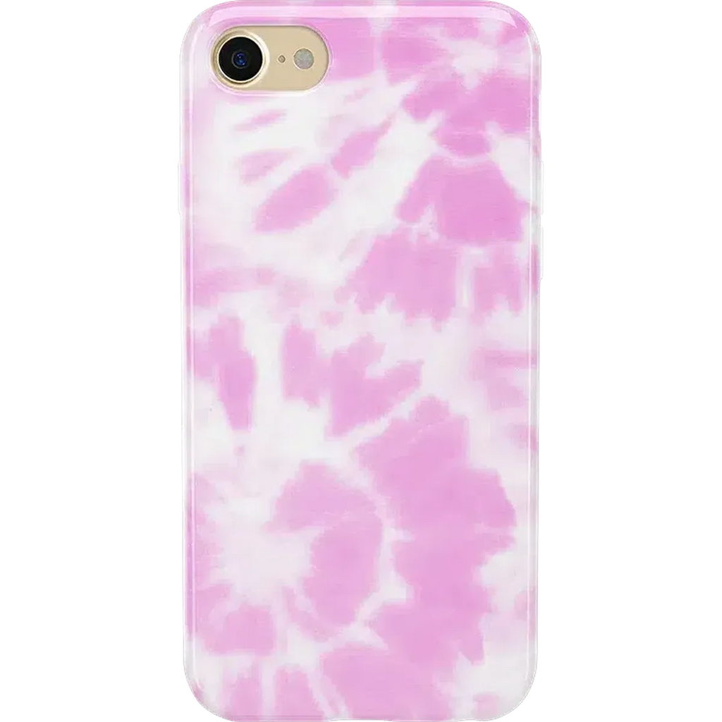 Down for Whatever | Light Pink Tie Dye Case