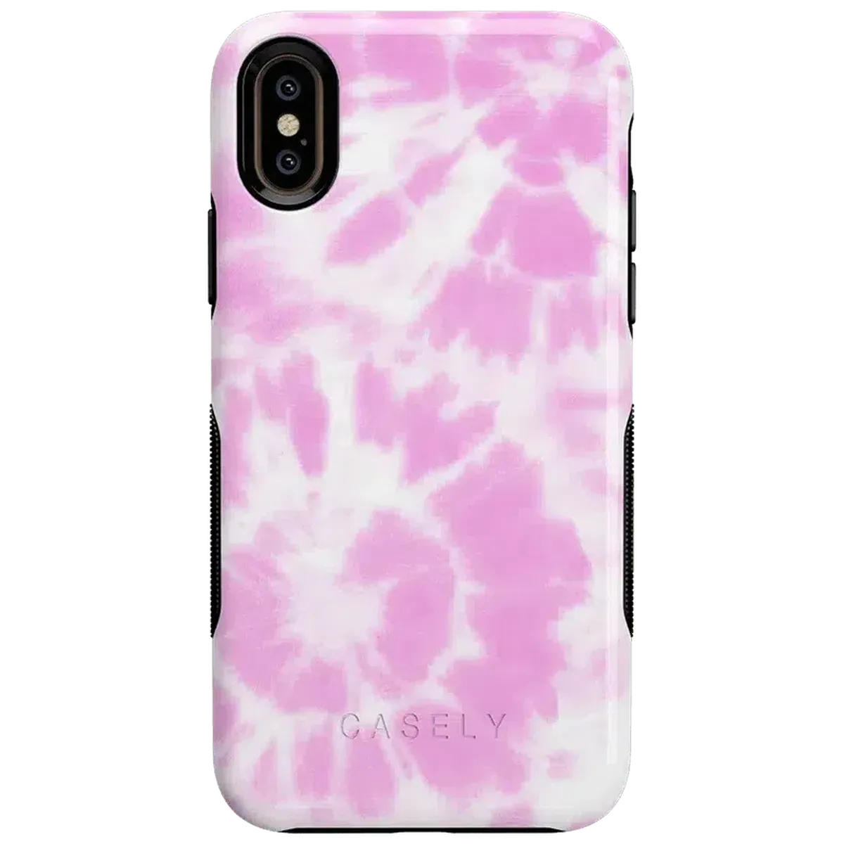Down for Whatever | Light Pink Tie Dye Case