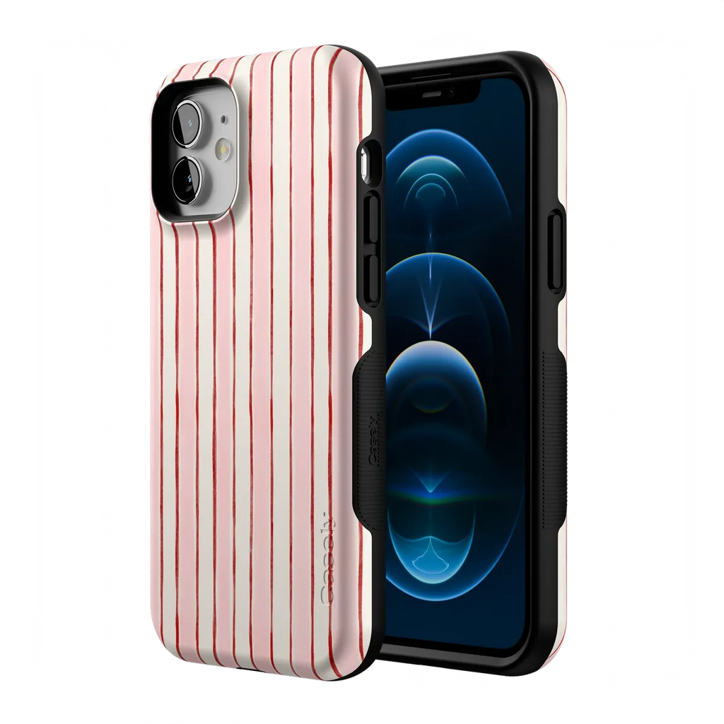 Pretty in Pastel | Blush Stripes Case