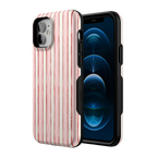 Pretty in Pastel | Blush Stripes Case