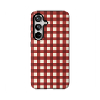 Checked Twice | Red Plaid Case