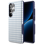 Pastel Picnic | Blue Gingham Case