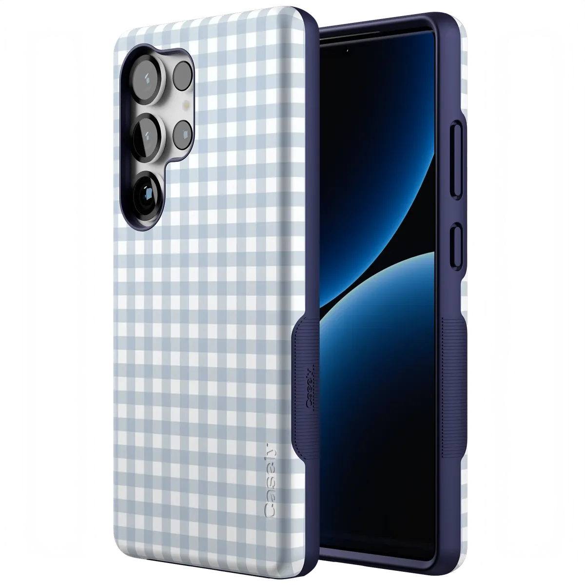 Pastel Picnic | Blue Gingham Case