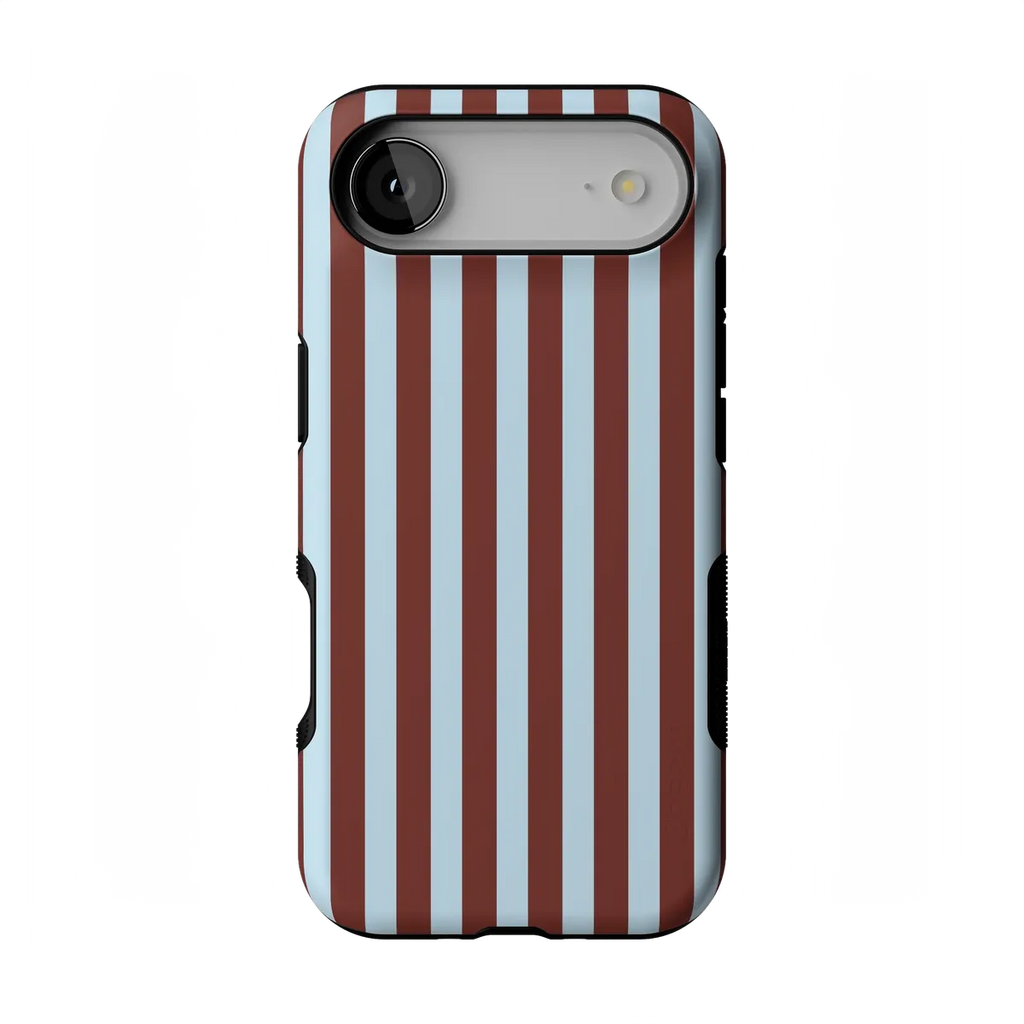 Sunday in Brooklyn | Blue Stripes Case