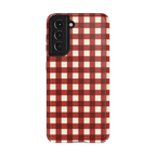 Checked Twice | Red Plaid Case