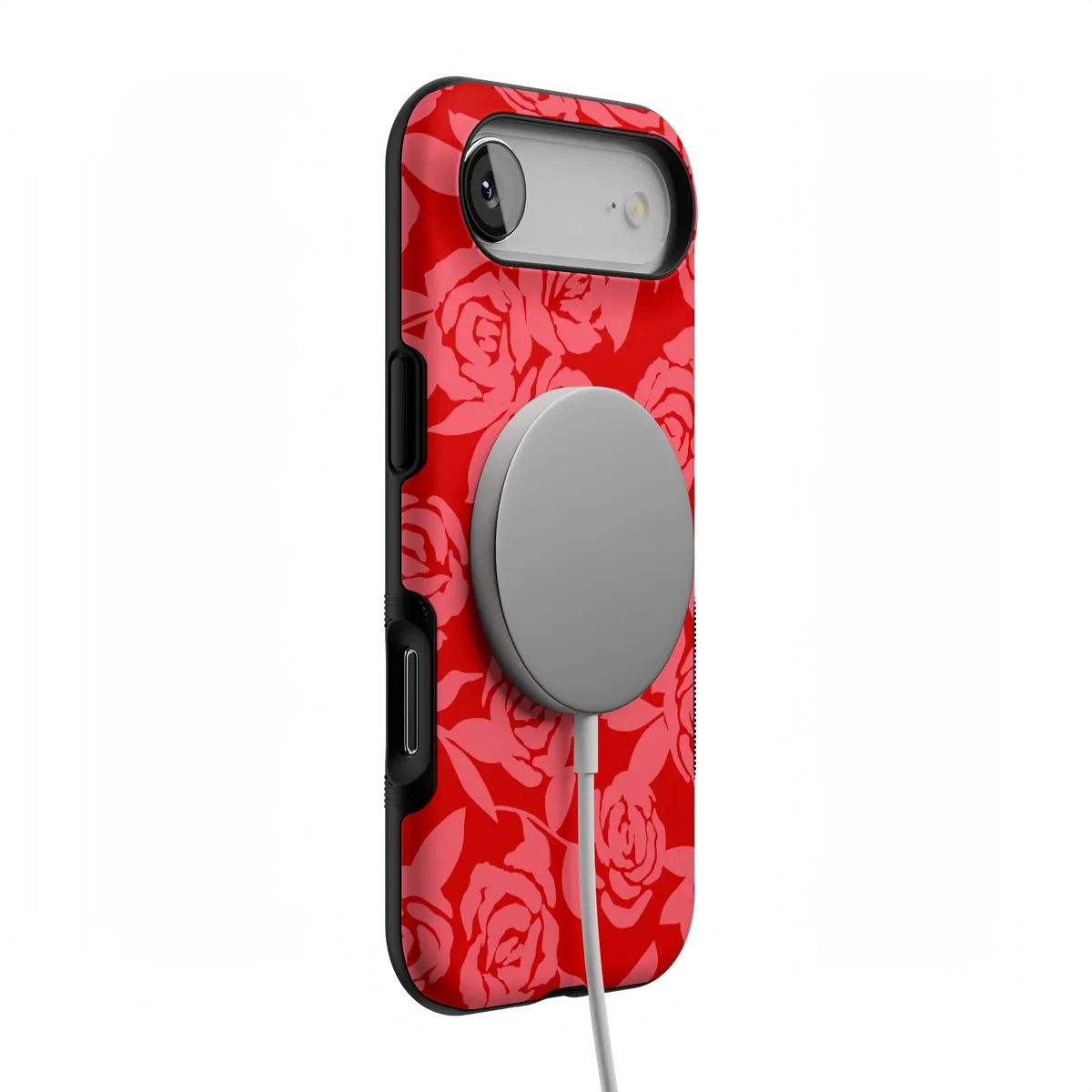 Final Rose | Red & Pink Floral Case