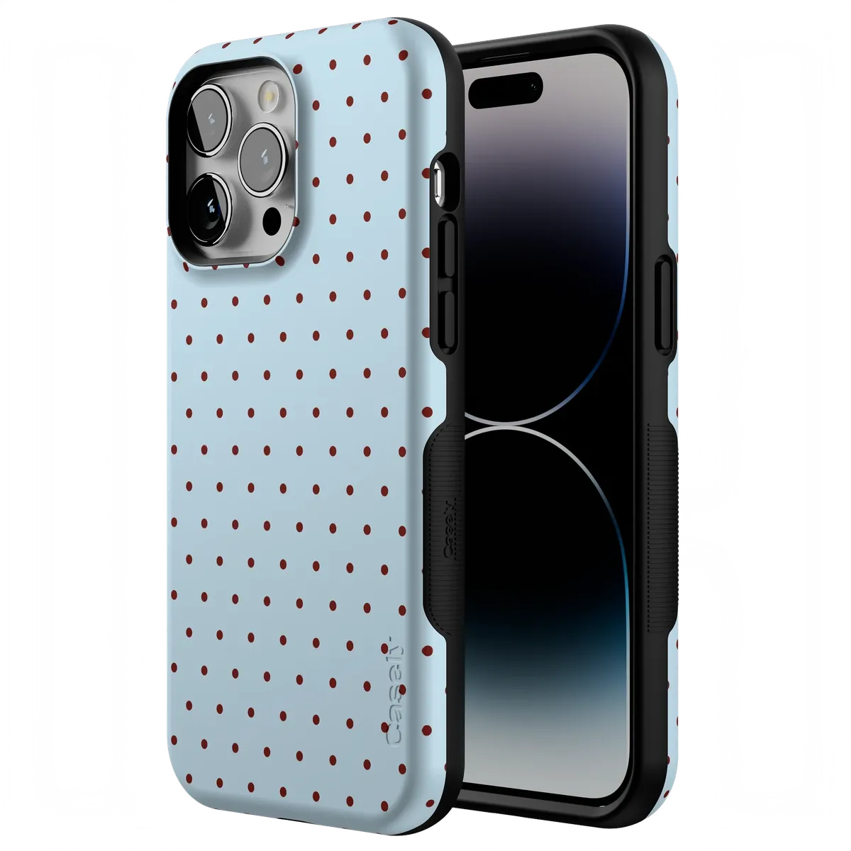 On the Dot | Blue Polka Dot Case