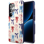 American Girlie | Red White & Blue Bows Case