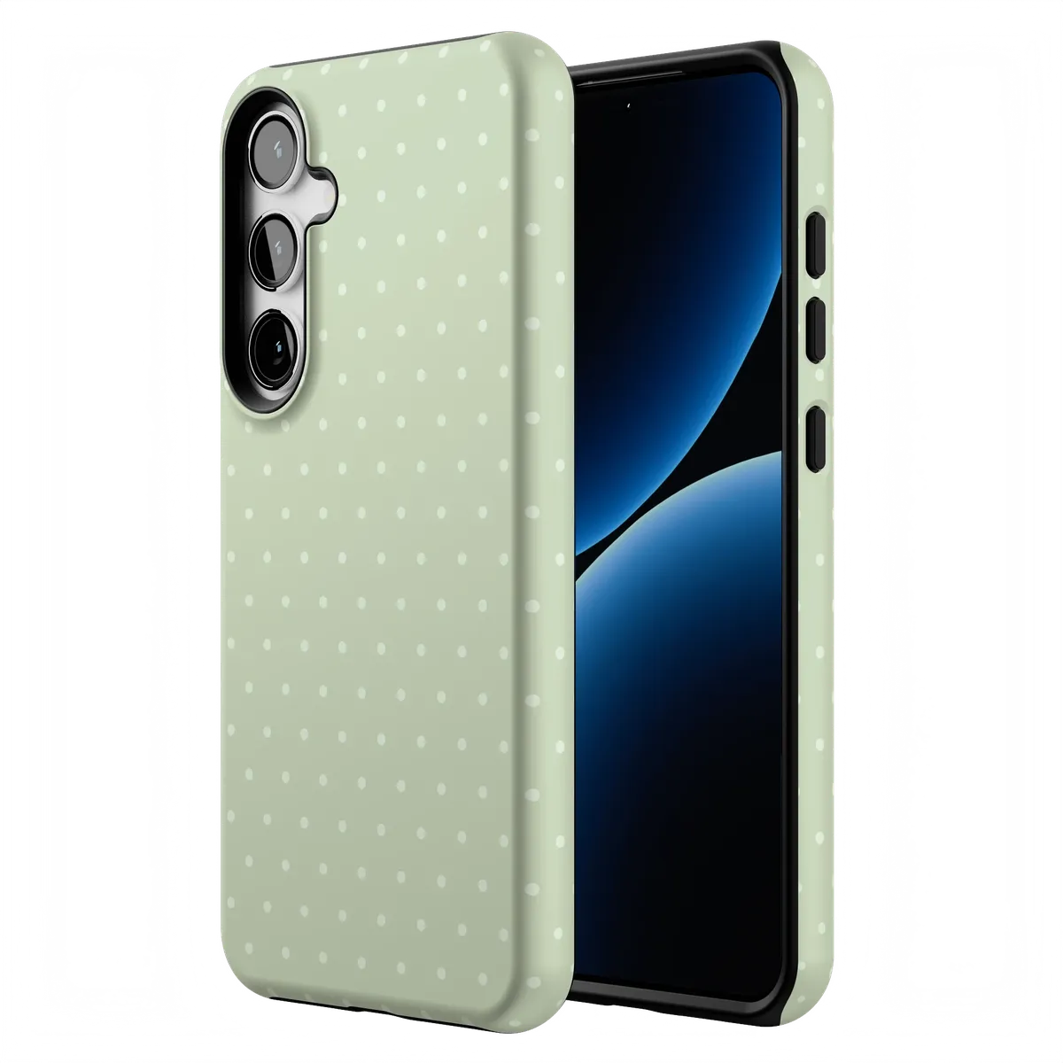 On the Dot | Green Polka Dot Case