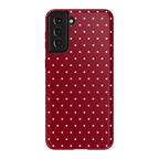 On the Dot | Maroon Polka Dot Case