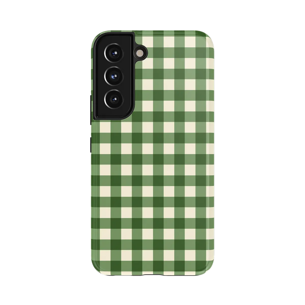 Checked Twice | Green Plaid Case