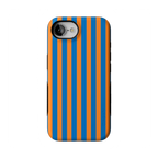 Go New York | Blue & Orange Stripes Case