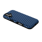 On the Dot | Navy Polka Dot Case