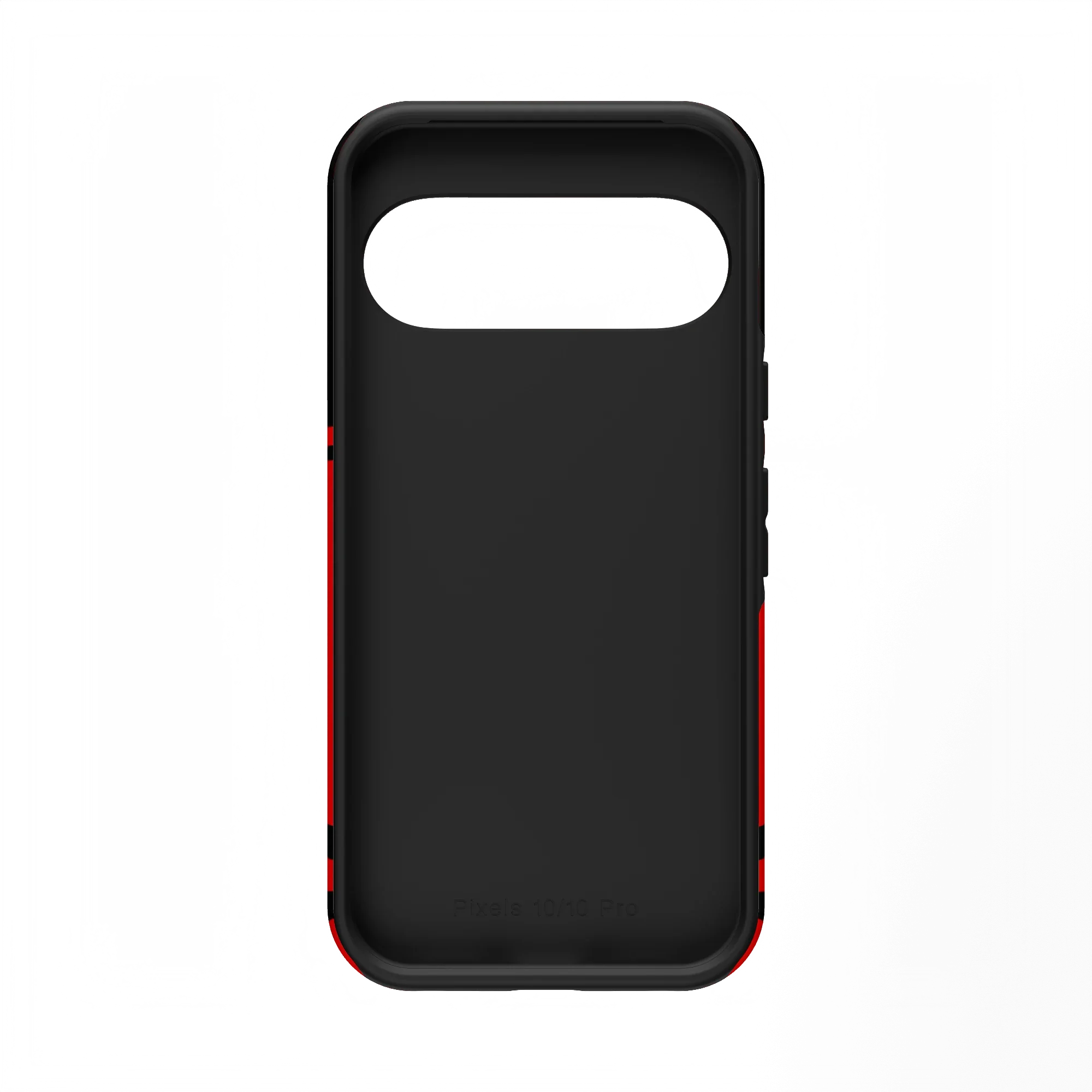 Storm Warning | Black & Red Stripes Case