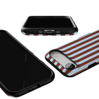 Sunday in Brooklyn | Blue Stripes Case