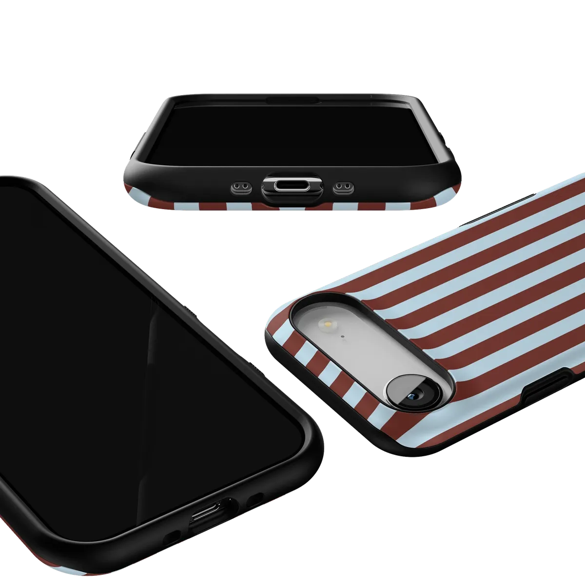 Sunday in Brooklyn | Blue Stripes Case