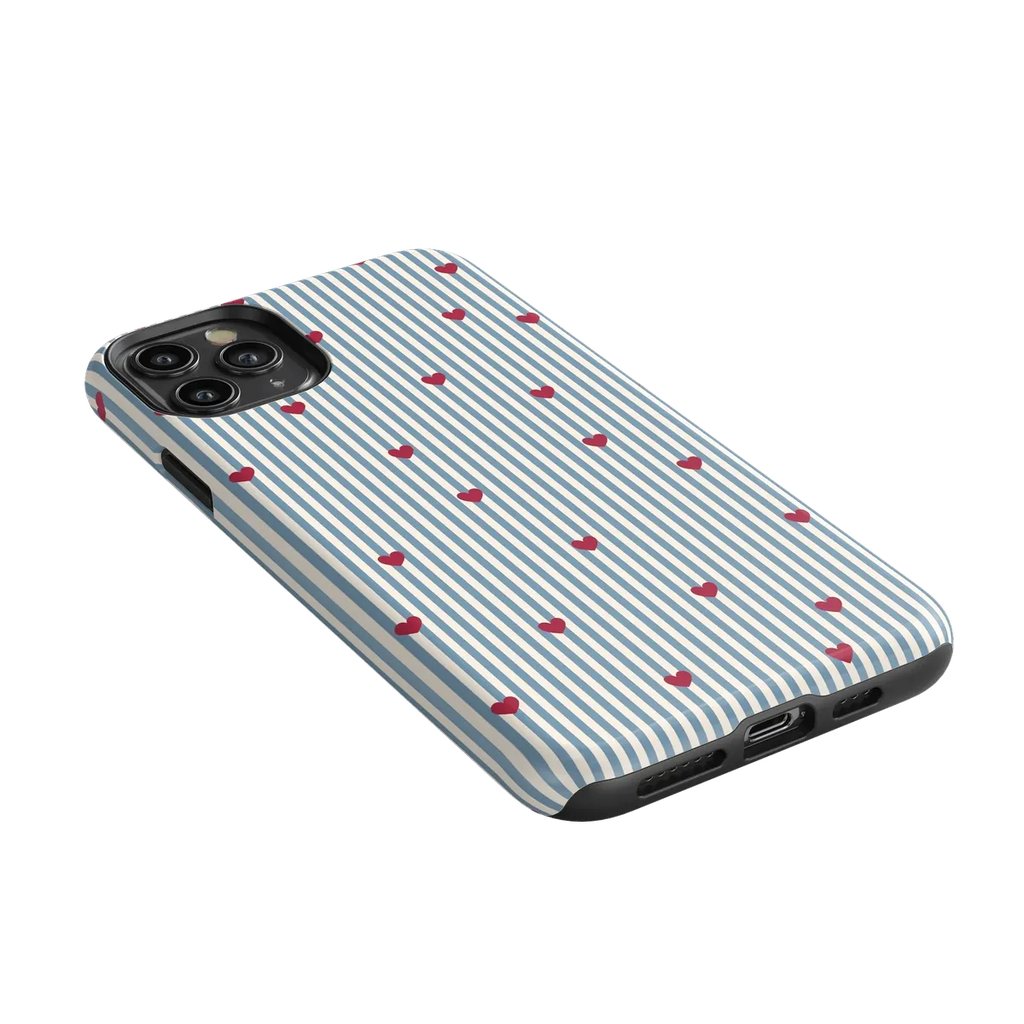 Love Lines | Blue Stripes Case