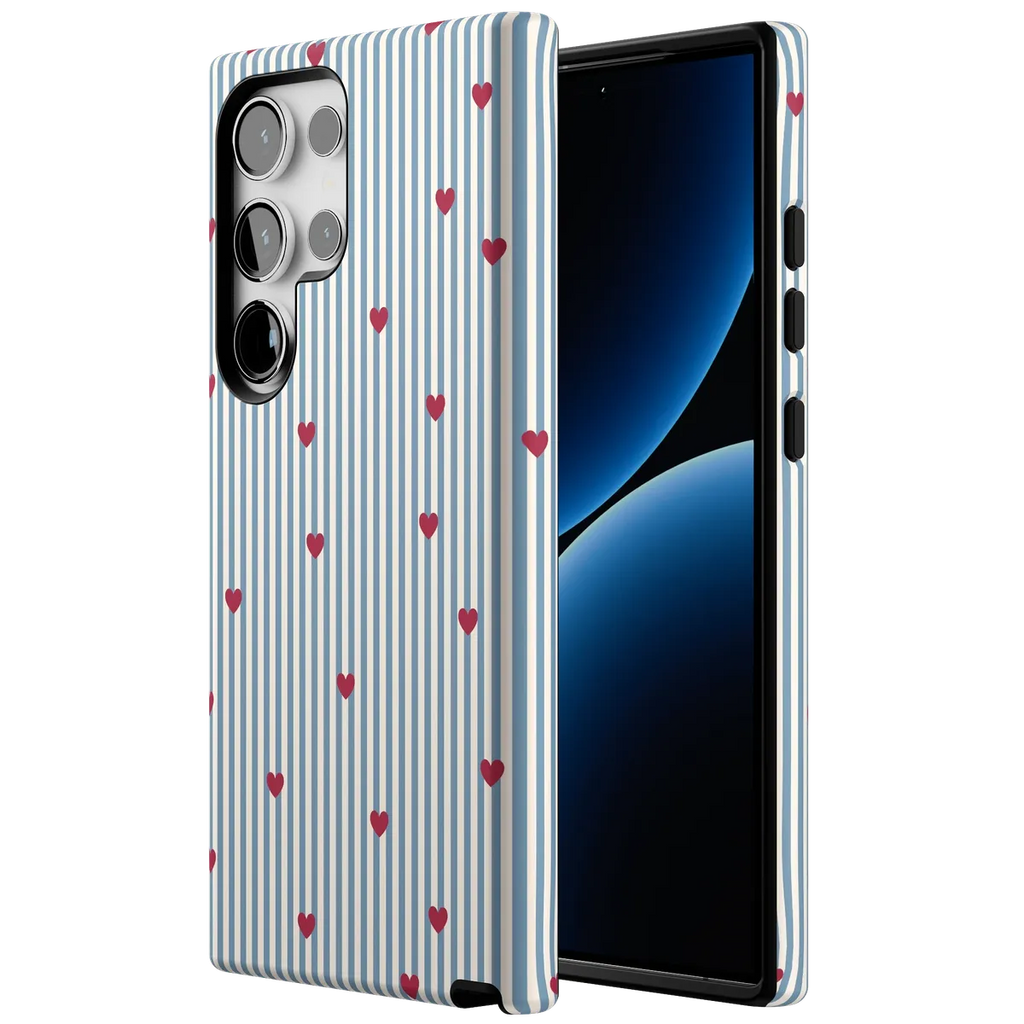 Love Lines | Blue Stripes Case