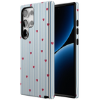 Love Lines | Blue Stripes Case