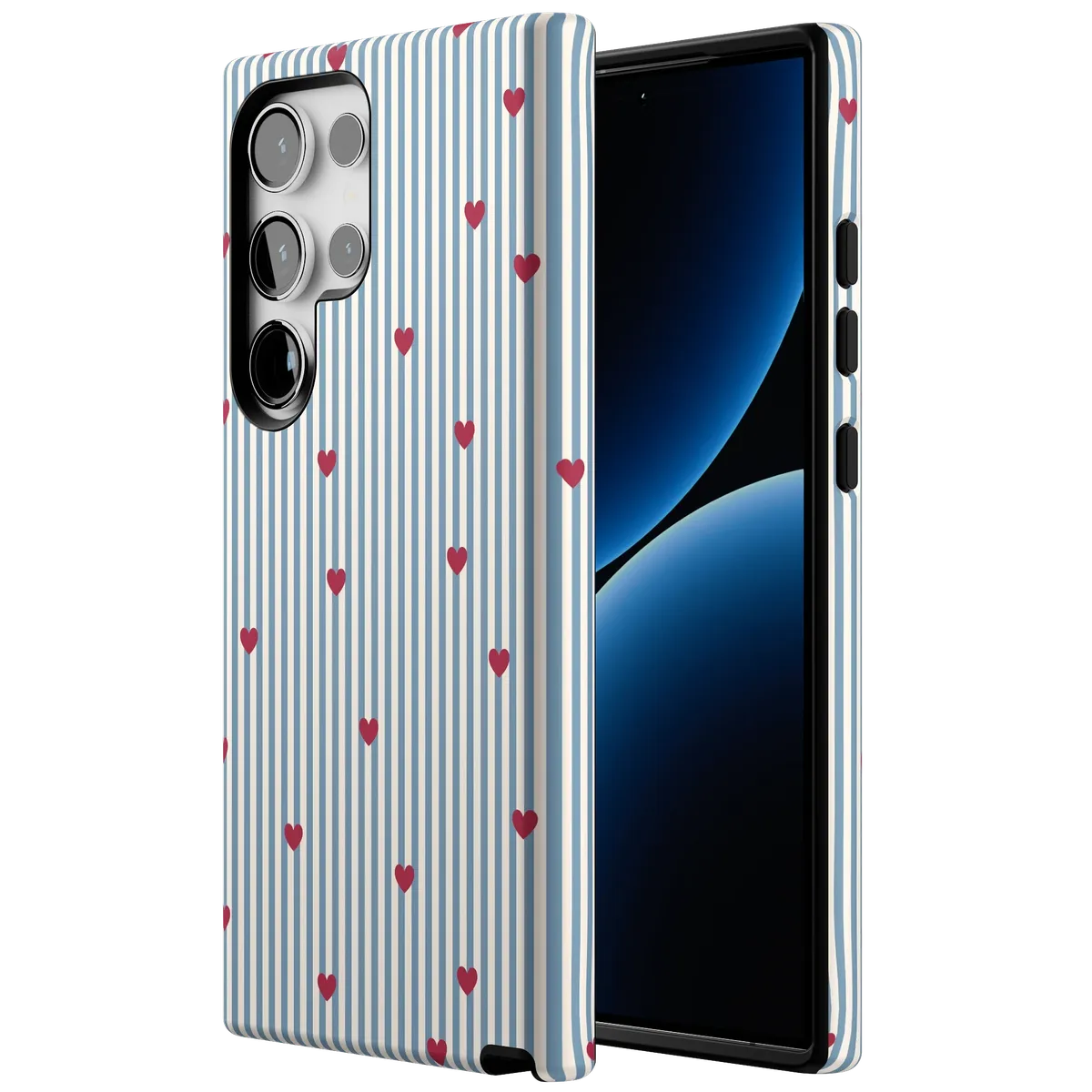 Love Lines | Blue Stripes Case