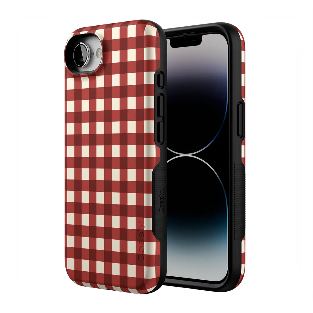 Checked Twice | Red Plaid Case
