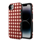 Checked Twice | Red Plaid Case