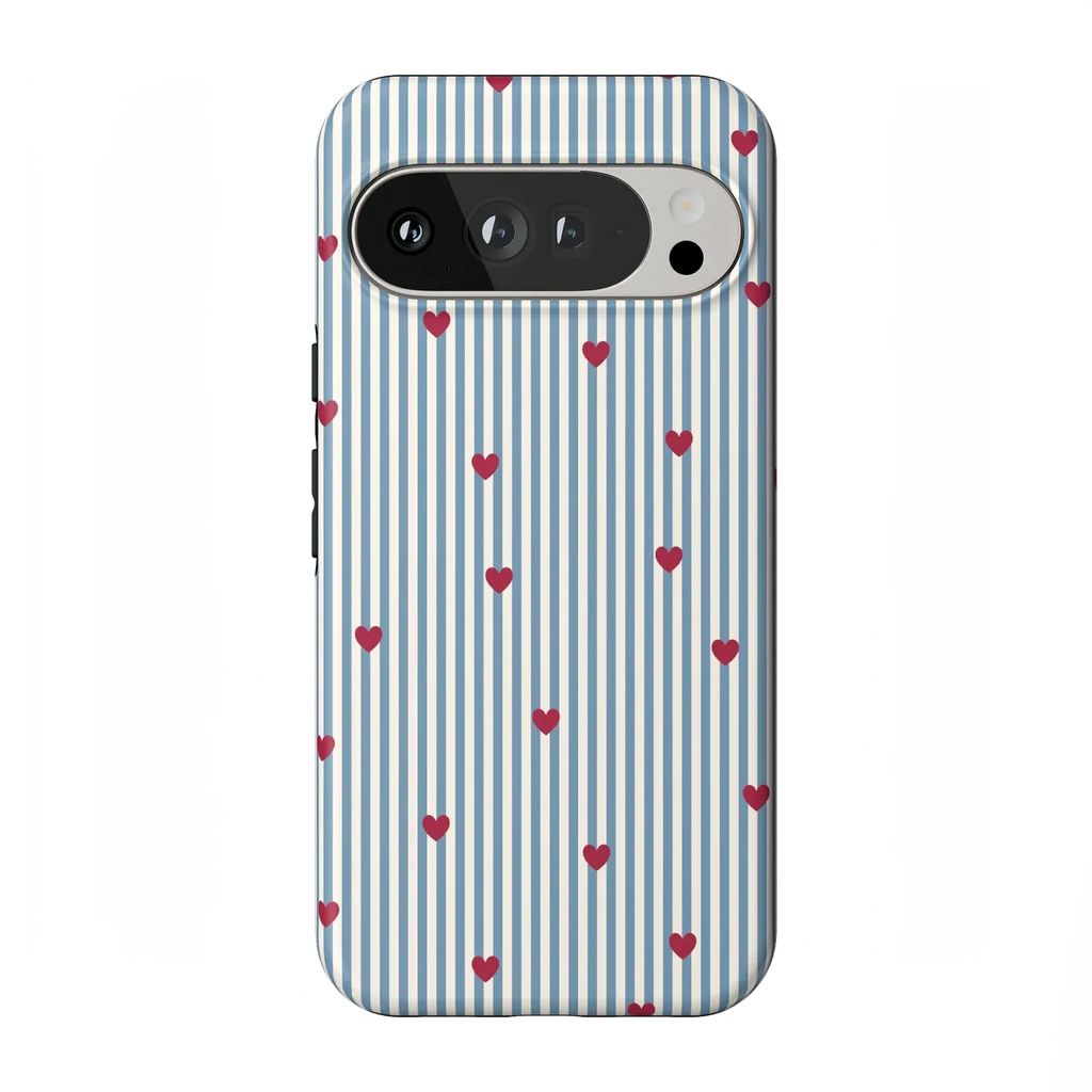 Love Lines | Blue Stripes Case