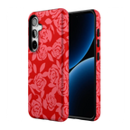 Final Rose | Red & Pink Floral Case