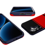 Storm Warning | Black & Red Stripes Case