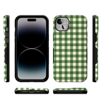 Checked Twice | Green Plaid Case