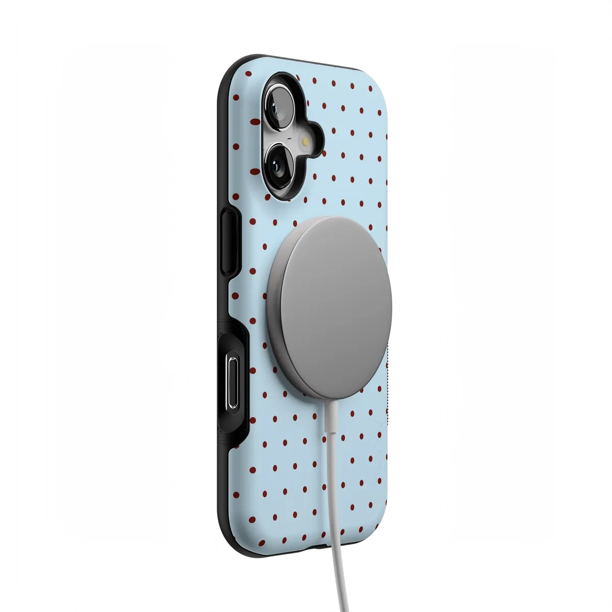 On the Dot | Blue Polka Dot Case