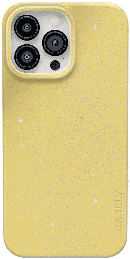 Early Riser | Yellow Pastel Shimmer Case