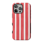 East Coast Summer | Red Stripes Case