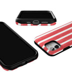 East Coast Summer | Red Stripes Case