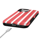 East Coast Summer | Red Stripes Case