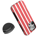 East Coast Summer | Red Stripes Case