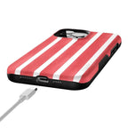 East Coast Summer | Red Stripes Case