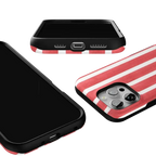 East Coast Summer | Red Stripes Case