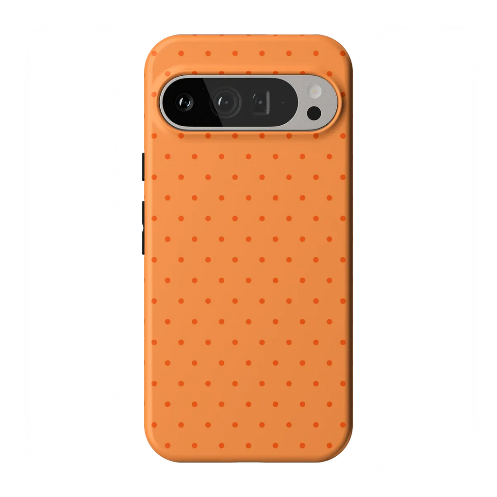 On the Dot | Orange Polka Dot Case