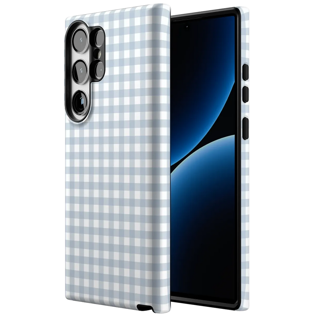 Pastel Picnic | Blue Gingham Case