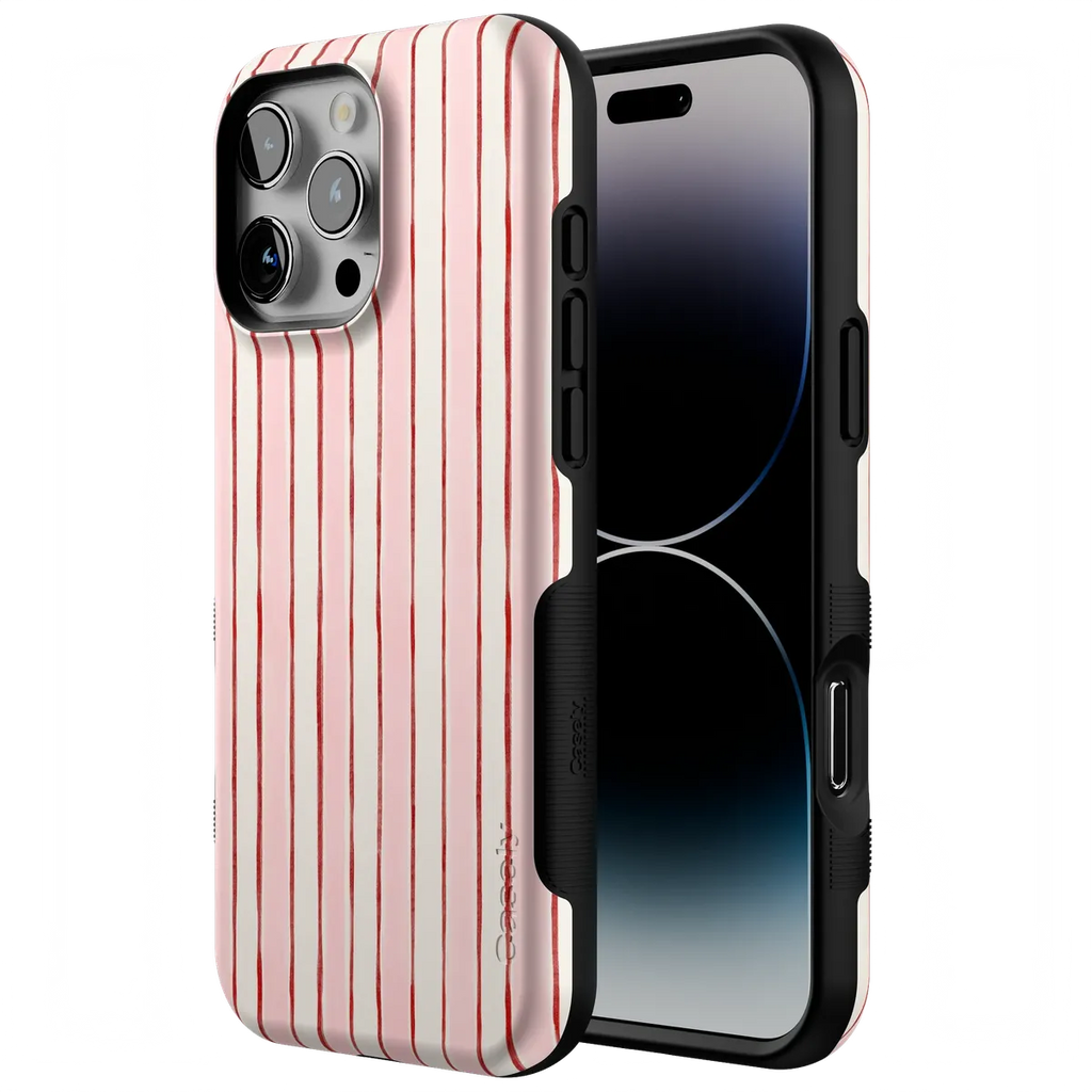 Pretty in Pastel | Blush Stripes Case
