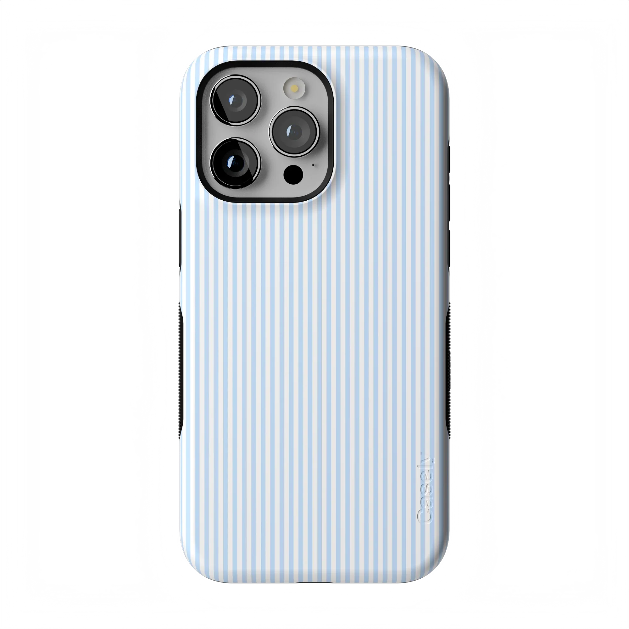 Stripes and the City | Light Blue Pinstripe Case