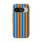 Go New York | Blue & Orange Stripes Case