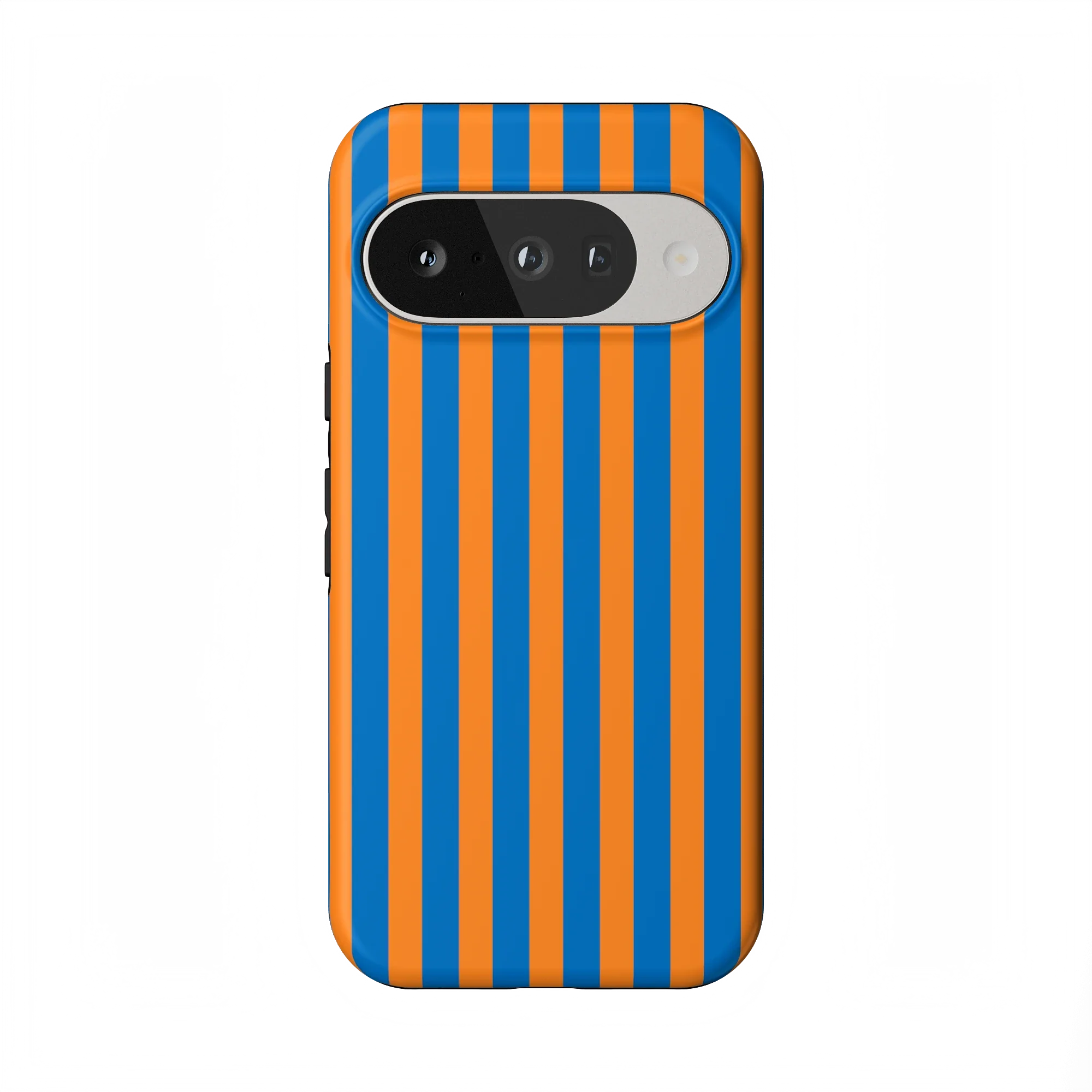 Go New York | Blue & Orange Stripes Case