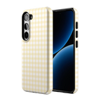 Pastel Picnic | Yellow Gingham Case