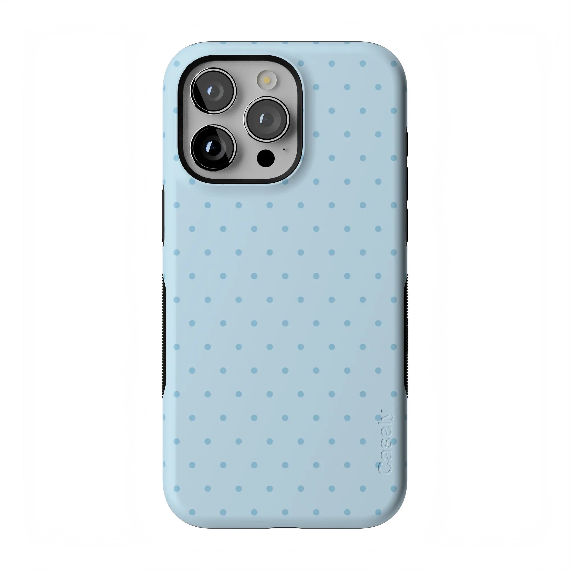 On the Dot | Blue Monochrome Polka Dot Case