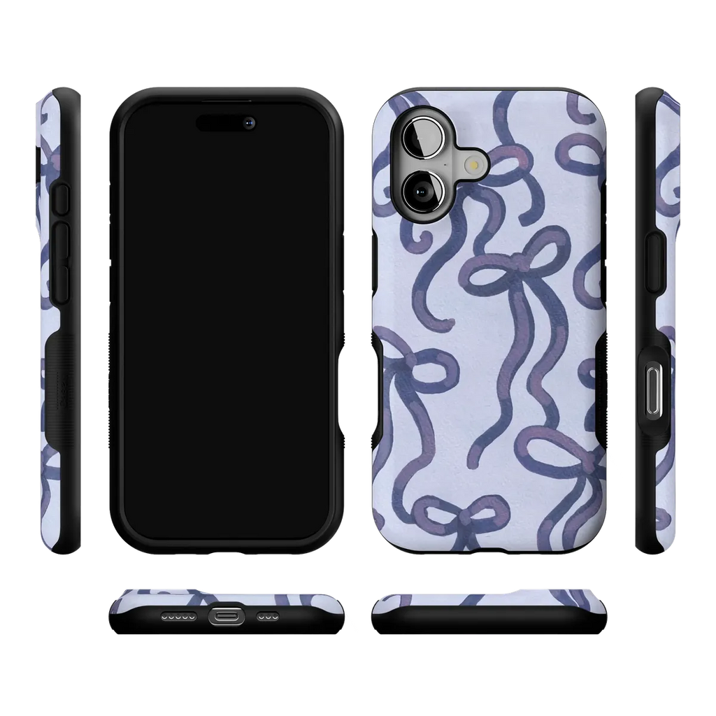 Love Me Knot | Blue Bow Case