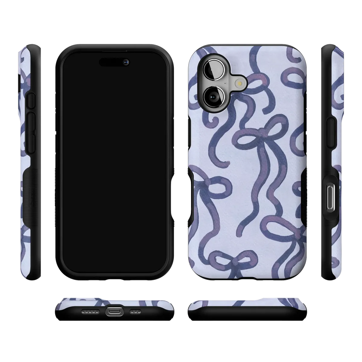Love Me Knot | Blue Bow Case