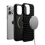 On the Dot | White Polka Dot Case